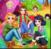 Sortie camping entre princesses