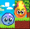 Fire Ball and Water Ball - Parkour Love Balls